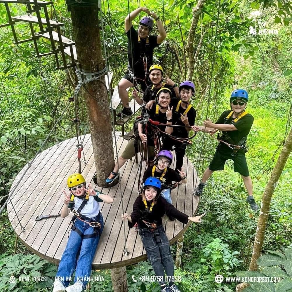 Kong Forest Нячанг - зиплайн, ATV и экстрим в тропическом лесу · Фото 12